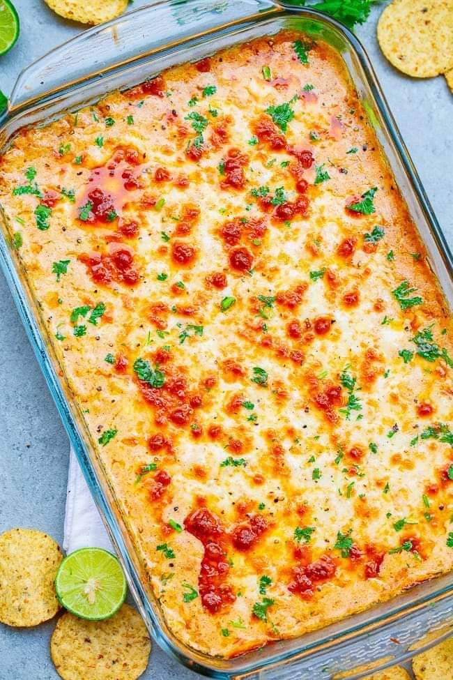 Cheesy Baked Mexican Corn Dip