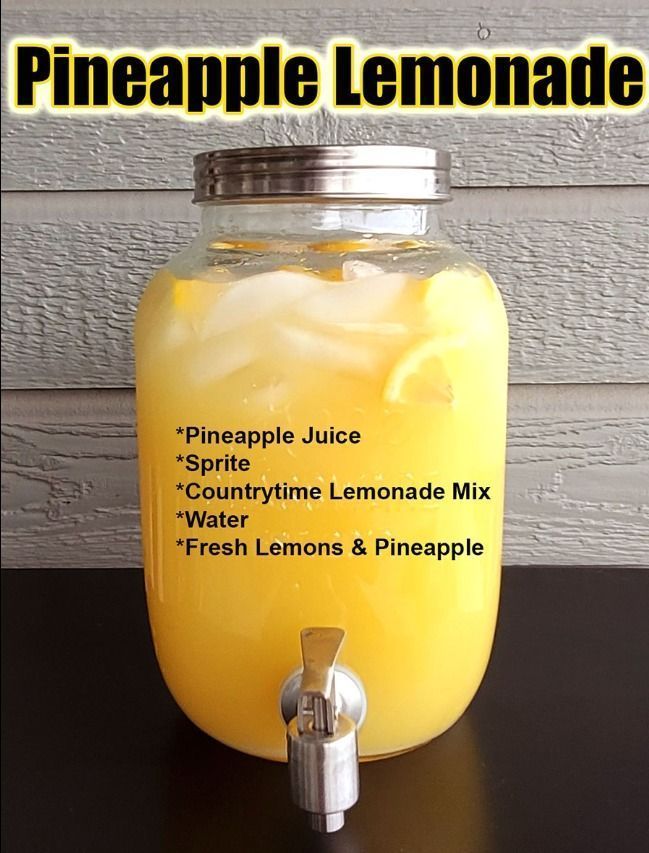 PINEAPPLE LEMONADE!