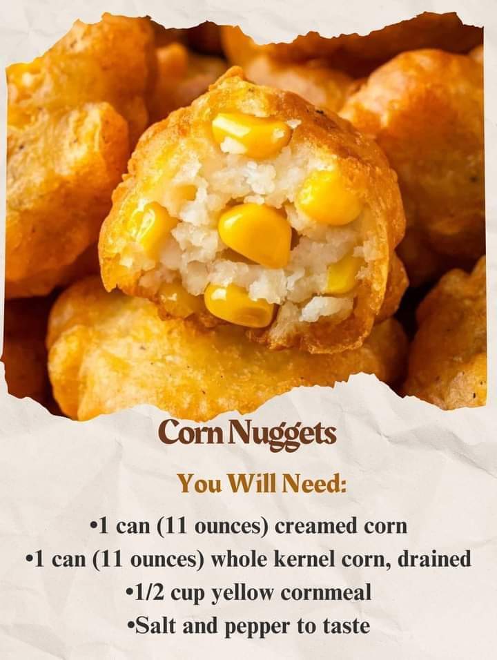 Corn Nuggets Recipe