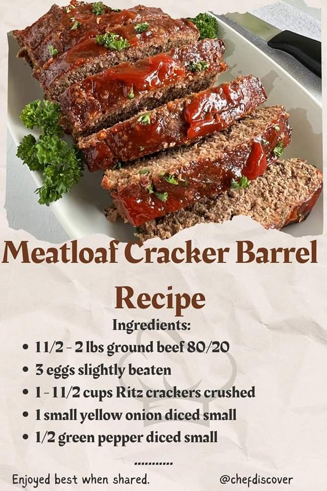 Meatloaf Cracker Barrel Recipe