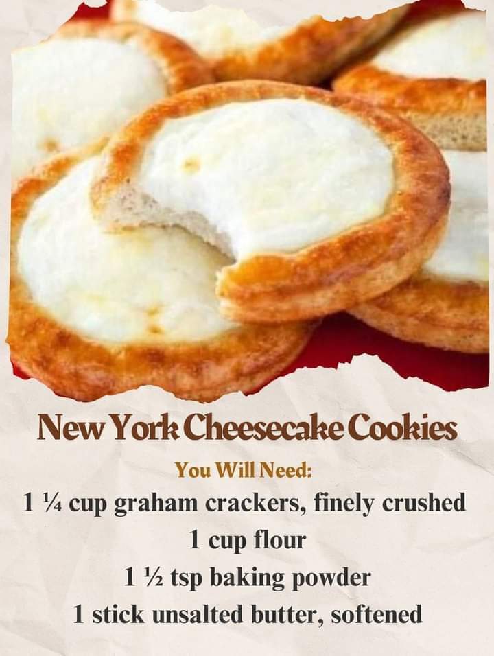 New York Cheesecake Cookies