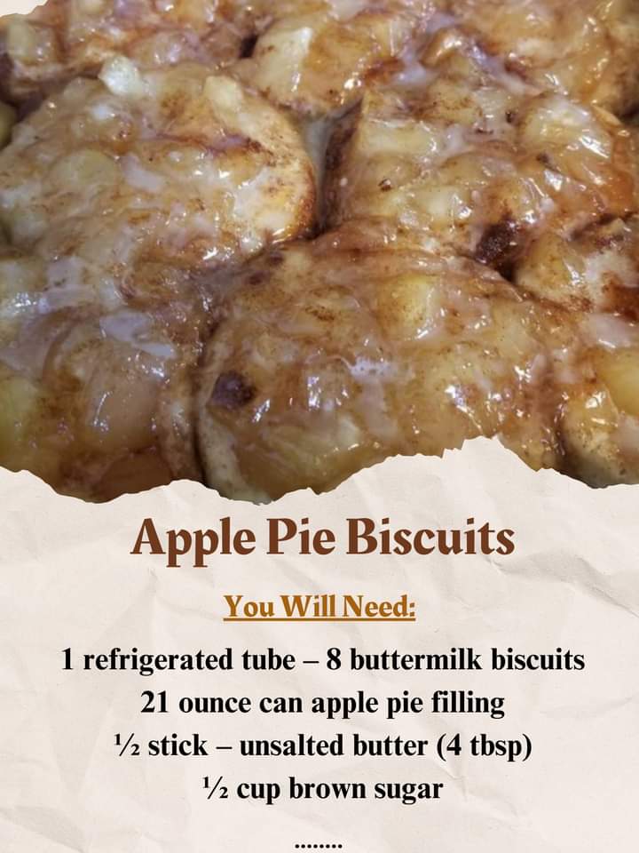 Apple Pie Biscuits