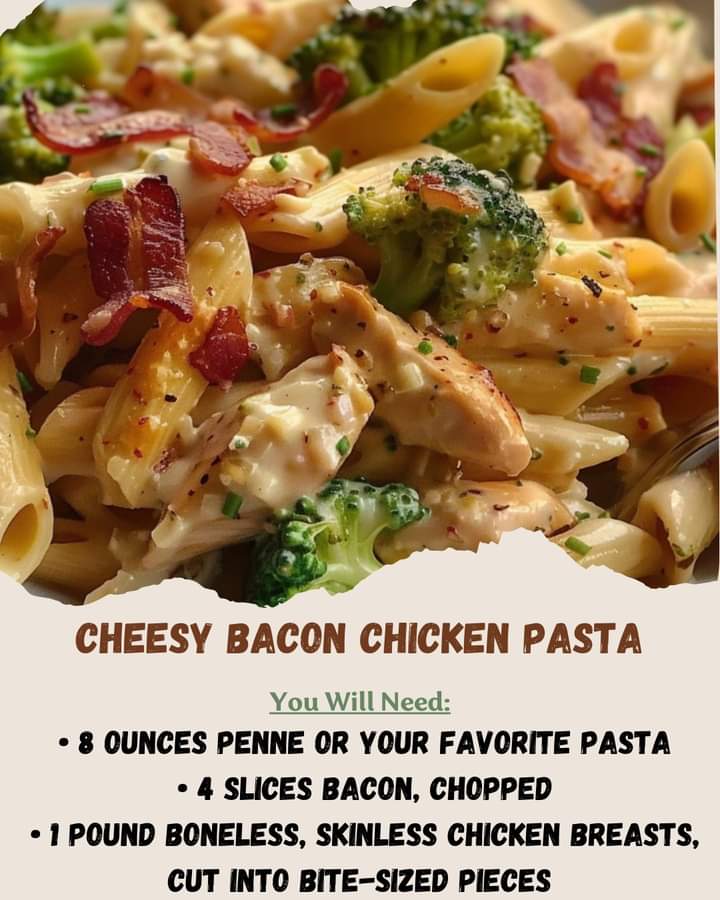 Cheesy Bacon Chicken Pasta