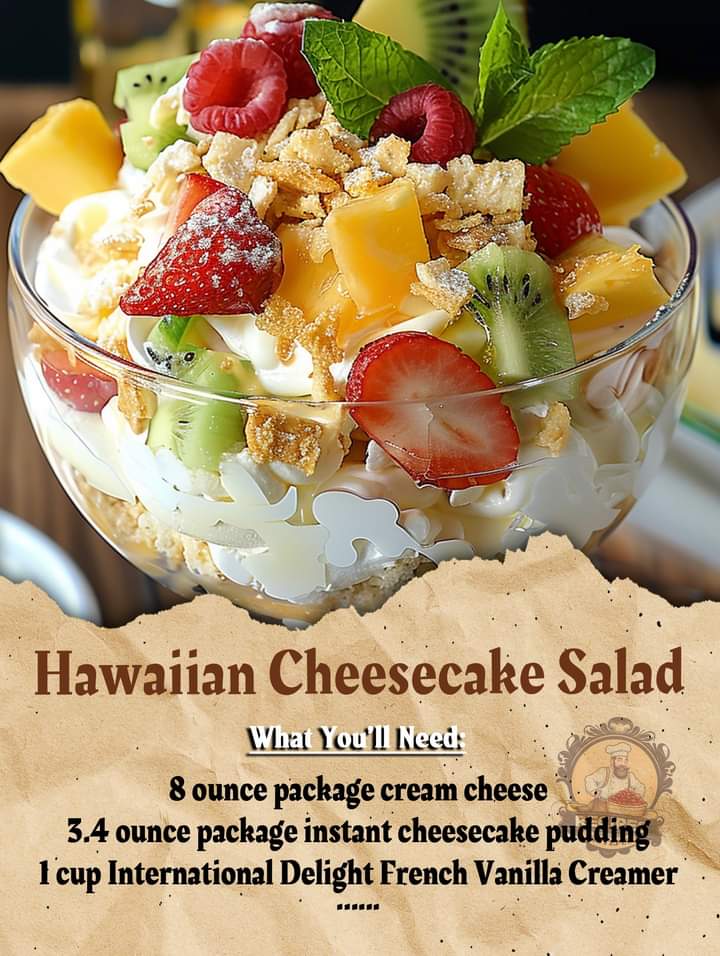 Hawaiian Cheesecake Salad