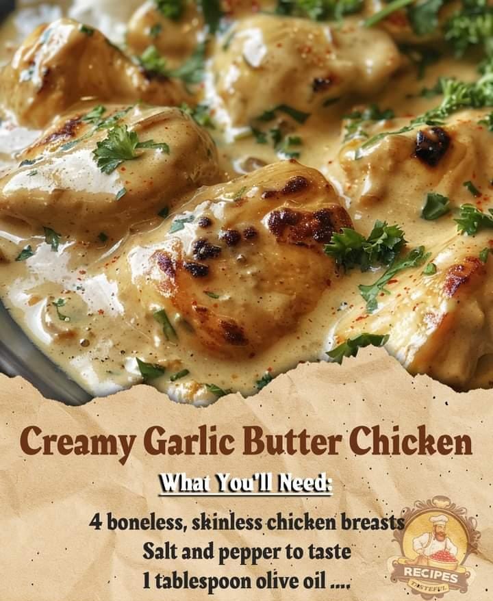 Creamy Garlic Butter Chicken
