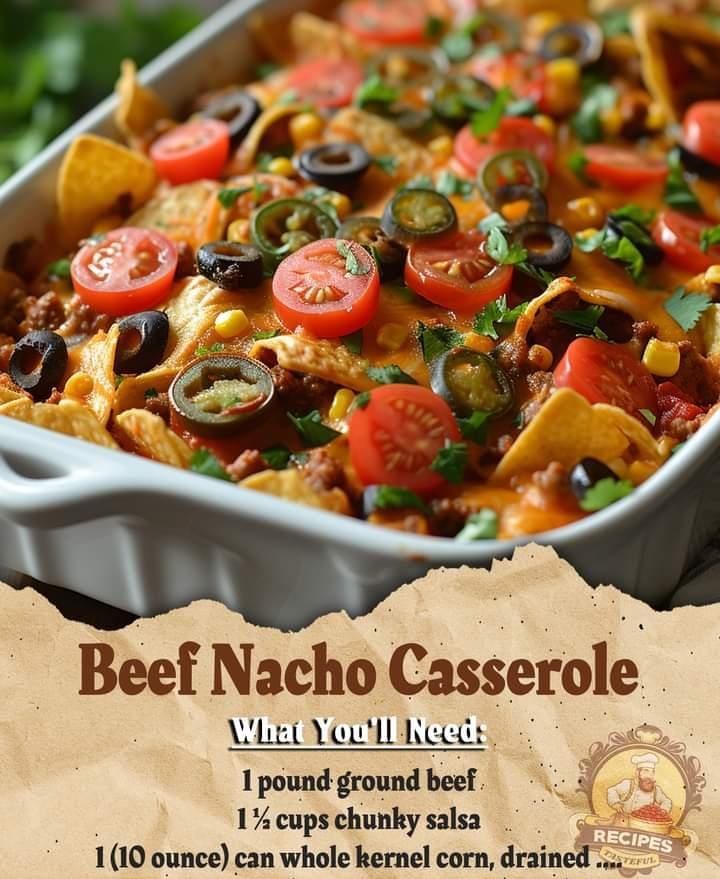 Beef Nacho Casserole